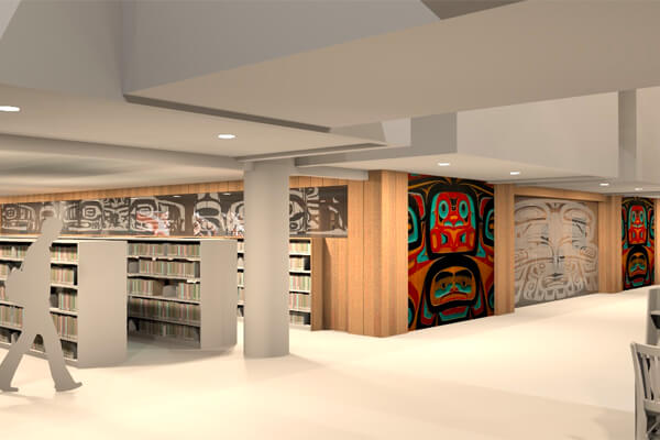 Featured image for “Cyril George Language Center, Egan Library Schematic Modifications”